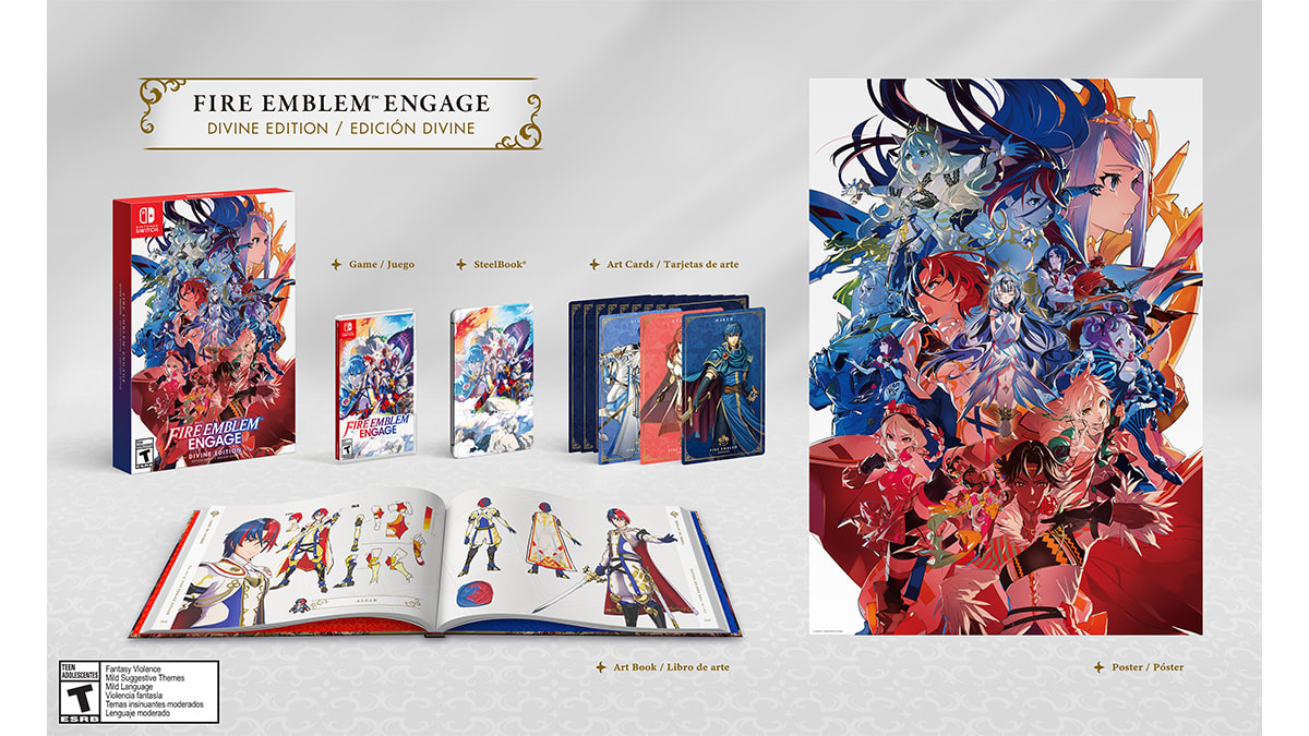 Fire Emblem deals Engage Divine Edition (NO GAME OR STEELBOOK)